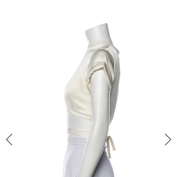 Orseund Iris Satin Crop Top - Picture 2 of 3